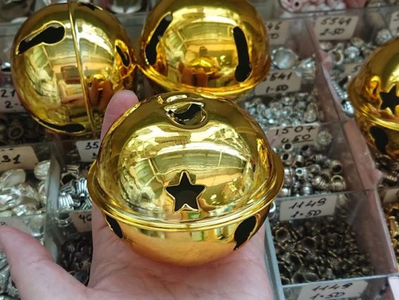 Великий бубонець Дзвінончок золотий 8 см 231473