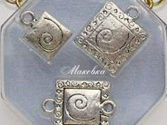 Застежки Квадрат Cousin 2 шт Застежки Квадрат Cousin 2 шт