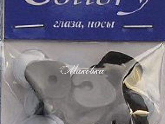 Глазки и носики Colibry для игрушек, ассорти Глазки и носики Colibry для игрушек, ассорти