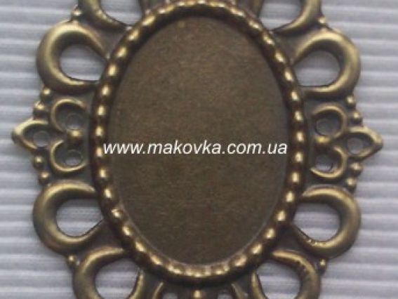 Основа под камею №2 (большая) Основа под камею №2 (большая)