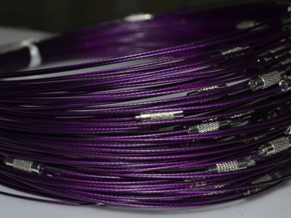 Основа на шею гибкая фиолетовая Основа на шею гибкая фиолетовая