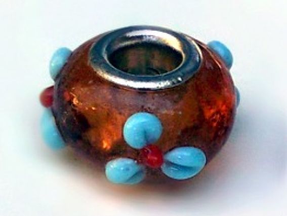 Бусина Пандора Lampwork №13 Бусина Пандора Lampwork №13