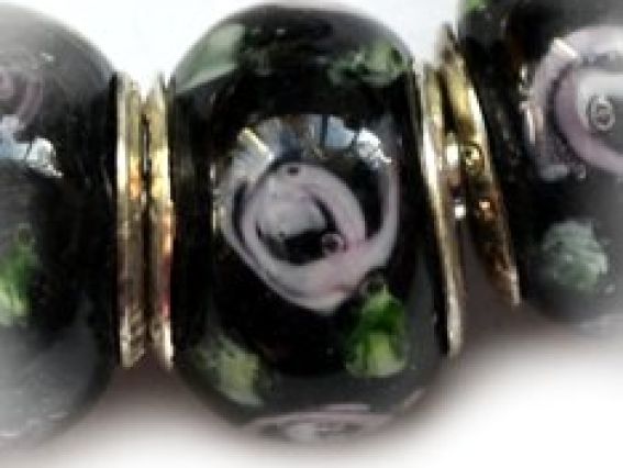 Бусина Пандора Lampwork №25 Бусина Пандора Lampwork №25