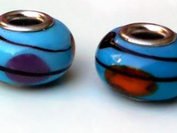 Бусина Пандора Lampwork №5 Бусина Пандора Lampwork №5