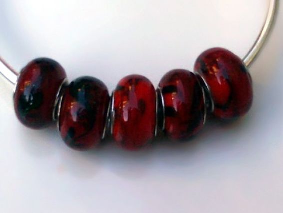 Бусина Пандора Lampwork №7 Бусина Пандора Lampwork №7