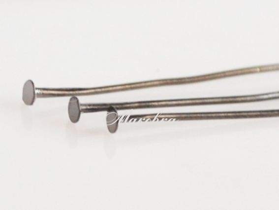 Штифты-гвоздики 35 мм, черные, 7 грамм Штифты-гвоздики 35 мм, черные, 7 грамм