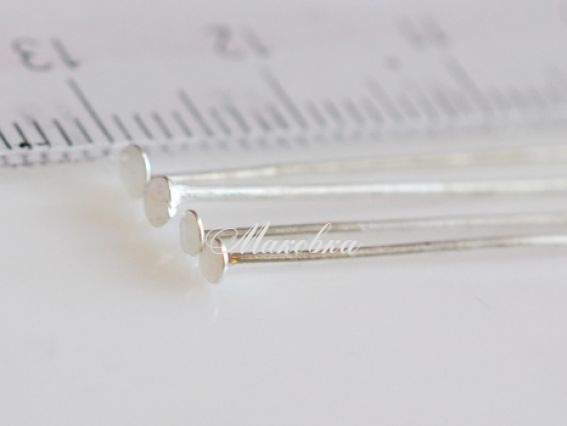 Штифты-гвоздики 36 мм, серебро, 50 грамм Штифты-гвоздики 36 мм, серебро, 50 грамм