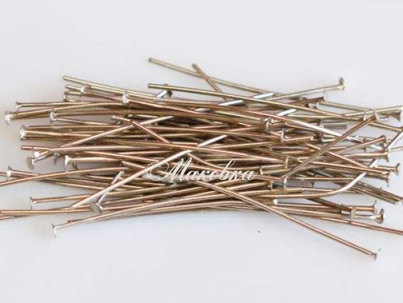 Штифти-цвяхи 45 мм, платина, 5 грам Штифти-цвяхи 45 мм, платина, 5 грам