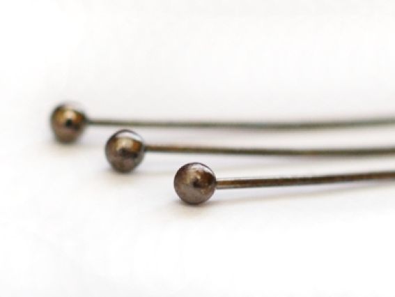 Штифты с шариком, 20 шт, черные Штифты с шариком, 20 шт, черные