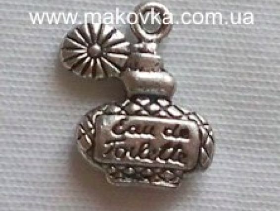 Подвеска Духи, платина, 1 шт Подвеска Духи, платина, 1 шт