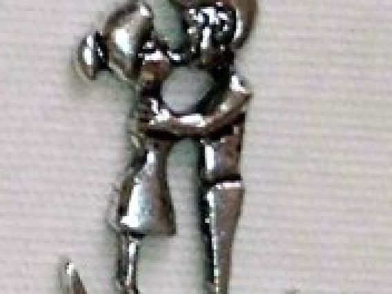 Подвеска Влюбленные на луне Подвеска Влюбленные на луне