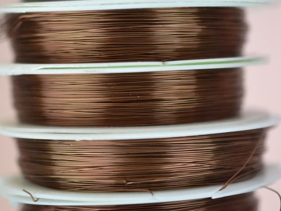 Проволока для бісера 0,3 мм Коричневая Проволока для бісера 0,3 мм Коричневая