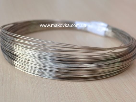 Дріт із пам'яттю для кольє, 10 гр