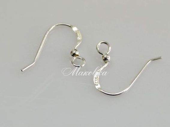 Швенза крючок серебро 925, 1 пара Швенза крючок серебро 925, 1 пара