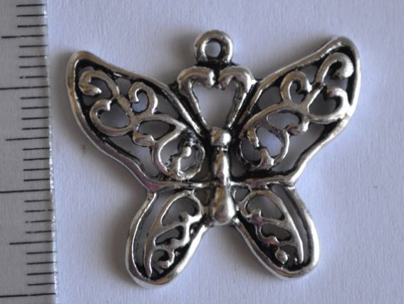 Подвеска Бабочка большая метал. Подвеска Бабочка большая метал.