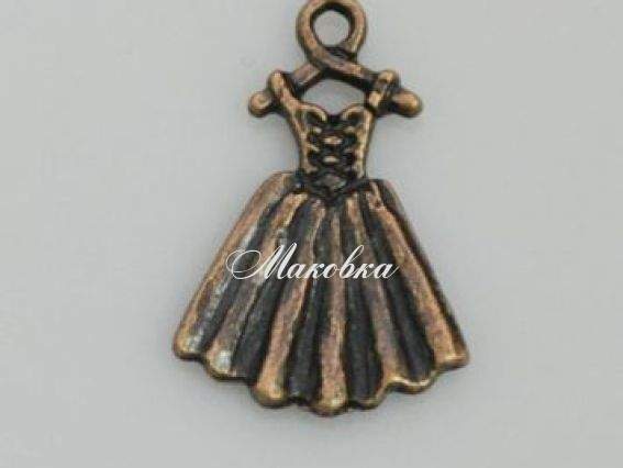 Підвіска Сарафан 2, антична мідь