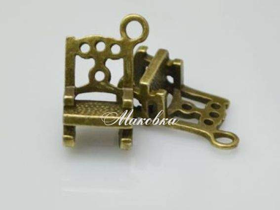 Подвеска Кресло-качалка, античная бронза