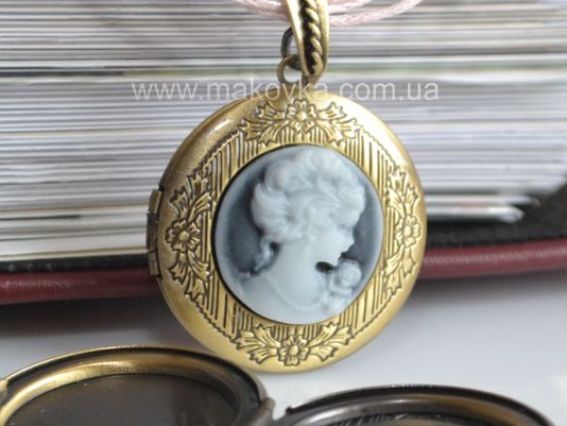 Медальон для фото №5 Камея круглый 32х46 мм Медальон для фото №5 Камея круглый 32х46 мм