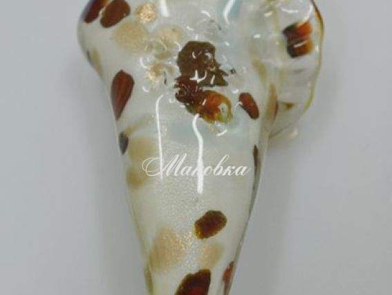 Подвеска Lampwork Ракушка