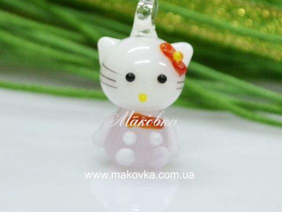 Подвеска Lampwork Хелоу-кити