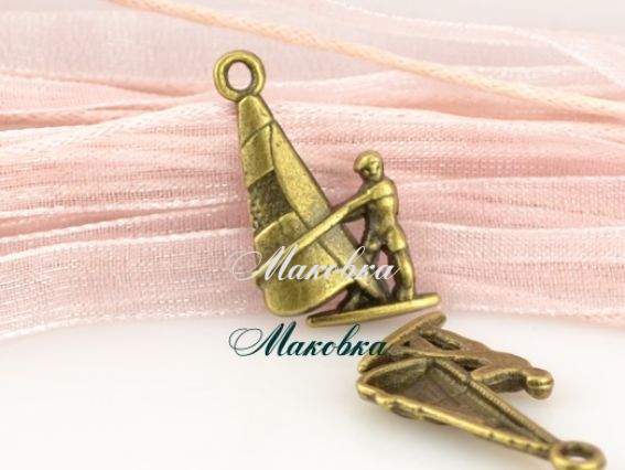 Подвеска Винсерфер, античная бронза, 1 шт