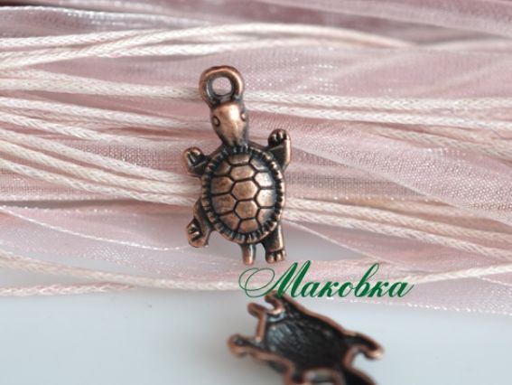 Подвеска Черепаха №3, античная медь, 50 шт Подвеска Черепаха №3, античная медь, 50 шт