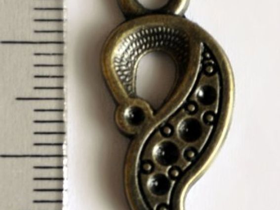 Подвеска Завиток бронзовый Подвеска Завиток бронзовый