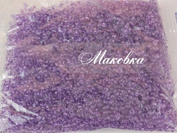 Preciosa Чеський бісер №10/0, круглий, колір 01122 бузковий