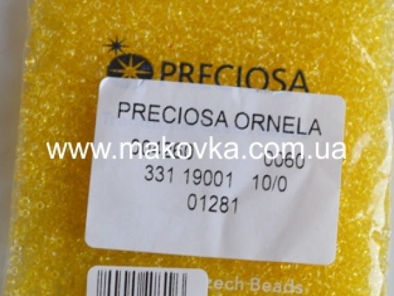 Чешский бисер цвет 01281 Preciosa №10/0, круглый
