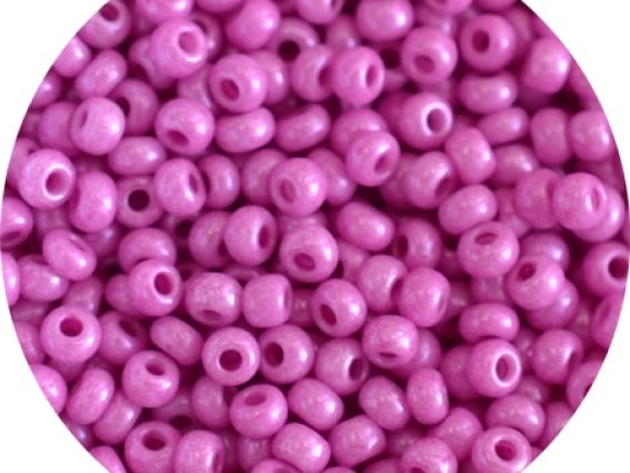Чешский бісер Preciosa №10/0, круглый, цвет 16325 розово-сиреневый 50 г Чешский бісер Preciosa №10/0, круглый, цвет 16325 розово-сиреневый 50 г