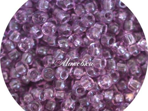 Чешский бисер Preciosa №10/0, круглый, цвет 20010 сирень, 50 г