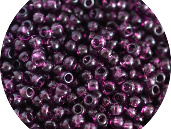 Чешский бисер Preciosa №10/0, круглый, цвет 20060 баклажан, 50 г