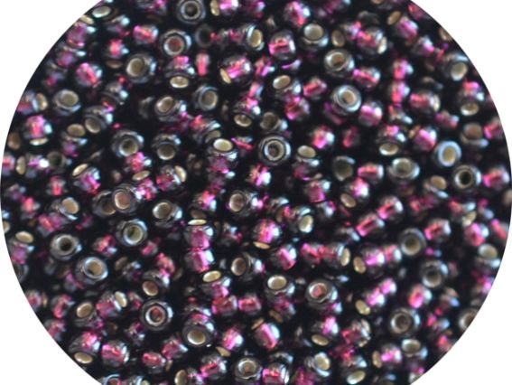 Чеський бісер Preciosa №10/0, круглий, колір 27080 баклажан 50 г Чеський бісер Preciosa №10/0, круглий, колір 27080 баклажан 50 г