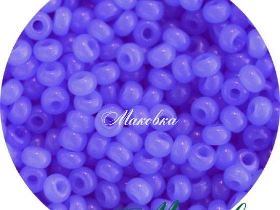 Чешский бисер Preciosa №10/0, круглый, цвет 32010 светло-синий , 50 г