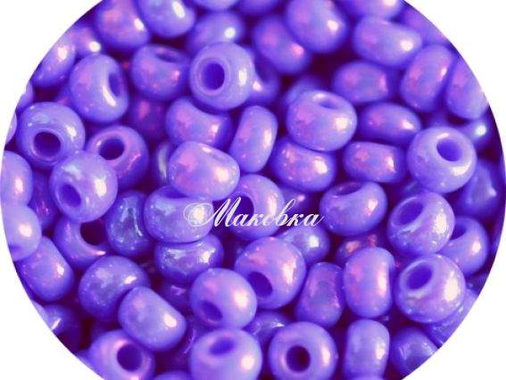 Чешский бисер Preciosa №10/0, круглый, цвет 34040 синий