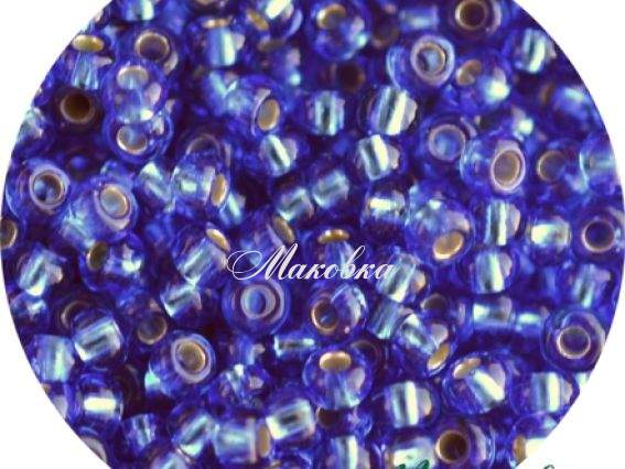 Бісер 5 гр Preciosa 37050 прозрачный серебро синий ЧМ Бісер 5 гр Preciosa 37050 прозрачный серебро синий ЧМ