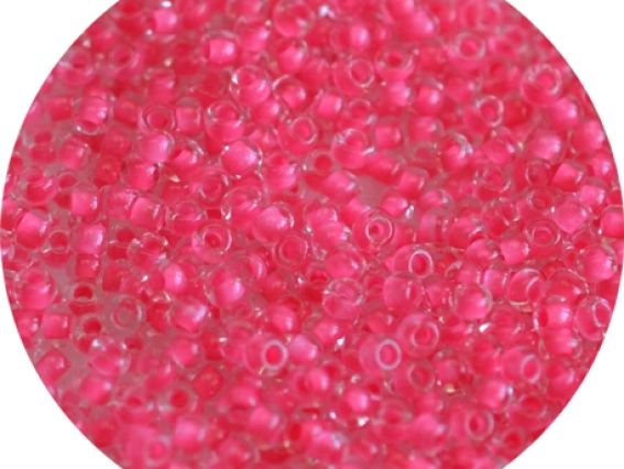 Чешский бісер Preciosa №10/0, круглый, цвет 38398 ярко-розовый 50 г  Чешский бісер Preciosa №10/0, круглый, цвет 38398 ярко-розовый 50 г