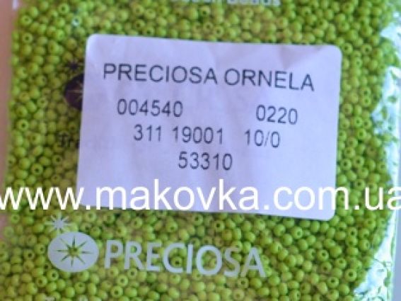 Чешский бисер Preciosa №10/0, круглый, цвет 53310