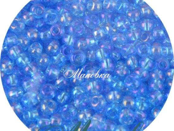 Чешский бисер Preciosa №10/0, круглый, цвет 61010 голубой