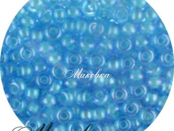 Чешский бісер Preciosa №10/0, круглый, цвет 61015 голубой Чешский бісер Preciosa №10/0, круглый, цвет 61015 голубой