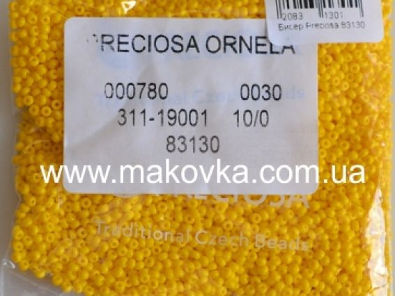 Preciosa  Чешский бисер №10/0, круглый, цвет 83130