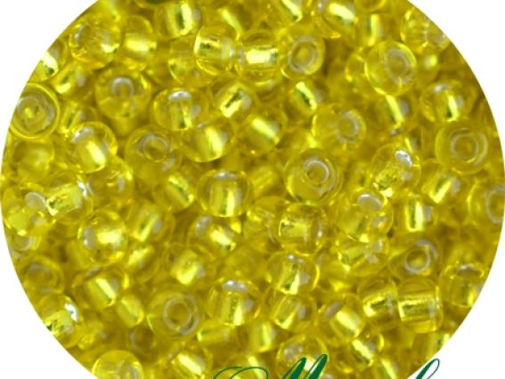 Чешский бісер Preciosa №10/0, круглый, цвет 87010 лимон Чешский бісер Preciosa №10/0, круглый, цвет 87010 лимон