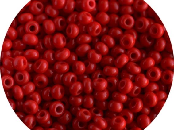 Чеський бісер Preciosa №10/0, круглий, колір 93190 темно-червоний Чеський бісер Preciosa №10/0, круглий, колір 93190 темно-червоний