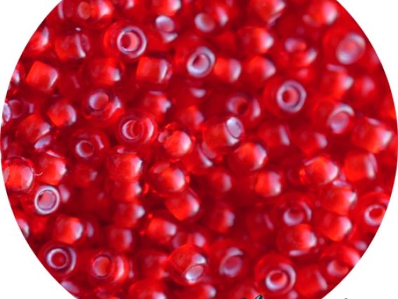 Чешский бисер Preciosa №10/0, круглый, цвет 95076 красный 50г