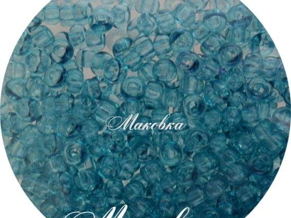 Чеський бісер Preciosa №10/0, круглий, колір 01133 морська хвиля 50 г Чеський бісер Preciosa №10/0, круглий, колір 01133 морська хвиля 50 г