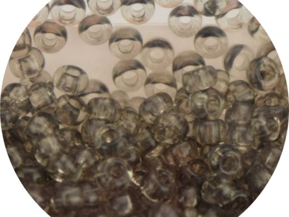 Чешский бисер Preciosa №10/0, круглый, цвет 01141 серо-бежевый 50 г