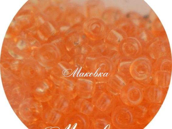 Чешский бисер Preciosa №10/0, круглый, цвет 01183 абрикосовый , 50 г