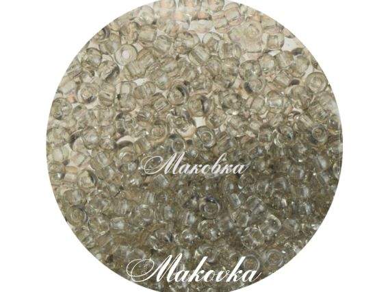 Чеський бісер Preciosa №10/0, круглий, колір 01241 сірий , 50 г Чеський бісер Preciosa №10/0, круглий, колір 01241 сірий , 50 г