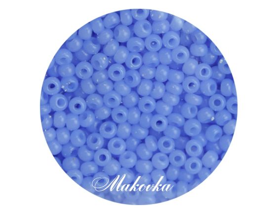 Чешский бисер Preciosa №10/0, круглый, цвет 02231 св.синий 50 г