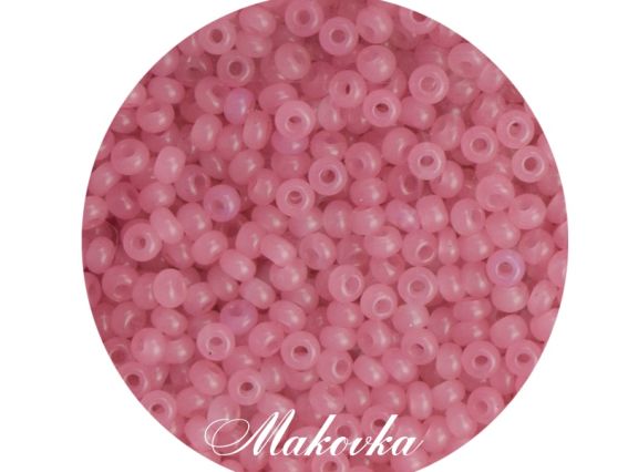 Preciosa Чеський бісер №10/0, круглий, 50 г колір 02293  алебастр св.рожевий 50 г